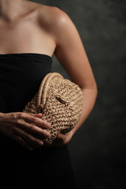 Bolsa Raffia mediana